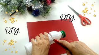 Zobacz mój pomysł, jak łatwo z plastikowej butelki zrobić skrzydła aniołka🎄Recykling♻️DIY 👼