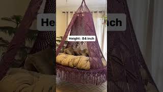 macrame swing (julha)new design #diy #viral #macramecraft #shots#design #knitting #trending