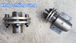 Chế khớp nối chống rung cho ổ đạn rùa làm dàn láp cano chế [Góc Sáng Tạo]