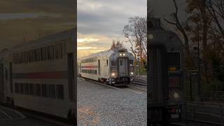 NJT 7006 Cab Car leads NJT 5742 w/ Mike & The Imperial March(Darth Vader Theme) Hornshow at Dunellen