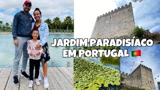 CONHEÇA UM JARDIM PARADISÍACO EM PORTUGAL E O CASTELO DE LEIRIA | Gabi de Paula