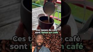 Ces tasses de café sont faites en café #innovation