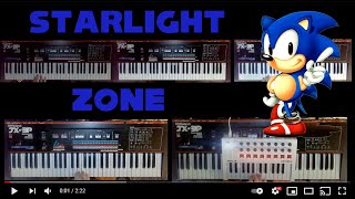 Sonic the Hedgehog - Starlight Zone (Roland JX-3P) COVER