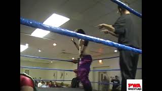 PWA WRESTING THROWBACK OCT,23,2010 "RARE BREED  THE USHER VS MOMMI TSUNAMI KIRKLAKE LAKE ONT 4 OF 8