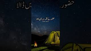 حضرت عائشہ صدیقہ رضی اللہ تعالی عنہا فرماتی ہیں 💯✌#islamicstatus #youtubeshorts #viralvideo #islamic