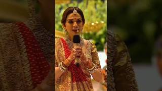 Nita Ambani spoke on her daughter in law radhika merchant #bollywood #wedding #ambanifamily #shorts