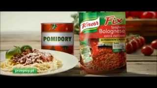 Reklama Knorr 2014 Fix do spaghetti bolognese