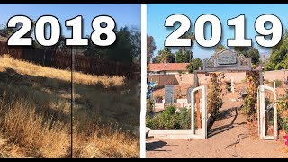 Garden Tour Time Lapse of Our First Year on Our Urban Homestead🌼