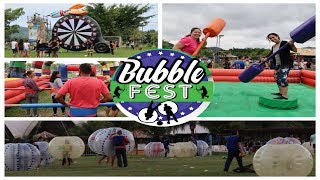 Bubble Fest RJ | Guerra de cotonete, tirolesa, totó humano, futebolha e muito mais!