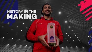 History in the 𝗠𝗔𝗞𝗜𝗡𝗚 🏆 Vangelis Pavlidis = Eredivisie Player of the Month (October 2023) 🇬🇷