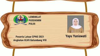 RESUME WOG |YAYU YUNIAWATI |LATSAR CPNS 2021 |PUSDIKMIN |KOTA BANDUNG