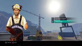 Truck Driver | Delivering a Statue and getting tired at the wheel! |PS4