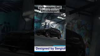 Volkswagen Golf GTI Clubsport Halloween dark #tuning #vwgolf ##shorts