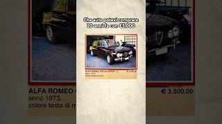 Le AUTO che potevi comprare nel 2004 con €5.000