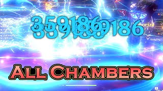 C0 Childe Still GAMING in 5.0 Abyss All Chambers