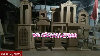 Jual mimbar terbaru, jual mimbar masjid, jual podium minimalis, jual podium mewah, gambar podium,