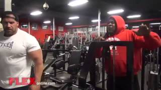 Jay Cutler and Kai Greene Training