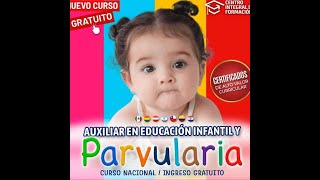 Auxiliar en educación infantil y parvularia