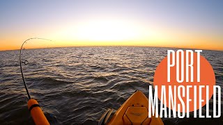 Port Mansfield Kayak Fishing with AM Lures!  First Trip of the Year!