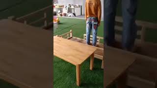 children's solid wood desk