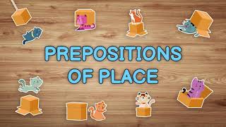 Prepositions of place in English