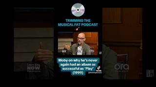 Moby talks about how he’s never repeated the success of his 1999 album Play 💿