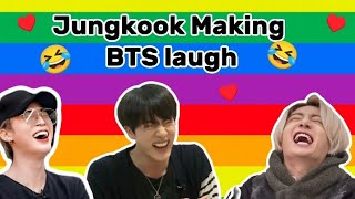 Jungkook Making BTS laugh so hard 🤣✨💖