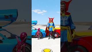 GTA V : KID-IRONMAN VS DOCTOR-STRANGE MATCH, WHO IS RICHER 🤑 #shorts #gta5