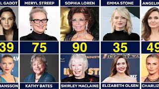 250 Hollywood Actress Who Are in The Same Age