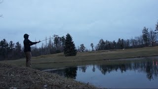 Sneaking Into Golf Course Before Dark In Search For Big Bass