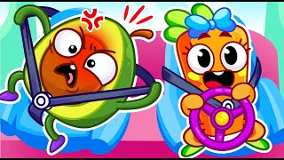 Buckle Up Song 🚐✈️ No No, I Don't Want The Seatbelt + More Kids Songs & Nursery Rhymes by VocaVoca🥑