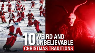 10 of the World's Weirdest Christmas Traditions | Info Junkie TV