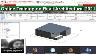 Revit Architectural 2021 Online Training Tutorial in Hindi(Gemini Architectural)