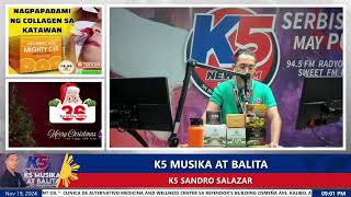 K5 MUSIKA AT BALITA | K5 SANDRO SALAZAR