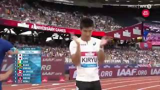 100m mens final Diamond League london 2019 iaaf