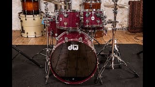 Drum Workshop Collectors Series Pure Purpleheart Kit - Drummer's Review