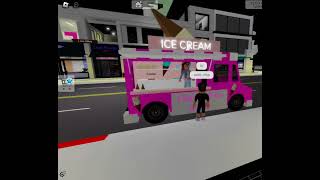 Lisa Soft Ice Cream Truck in brookhaven roblox!