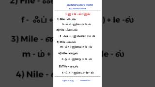 English pronunciation in tamil - ஆங்கிலம் மற்றும் தமிழ் உச்சரிப்பு.