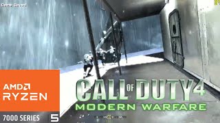 Call Of Duty 4 Modern Warfare 1 | MSI Modern 15 B7M AMD Ryzen 5 7530U igpu AMD Radeon RX Vega 7