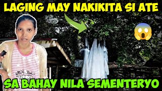 ANG ATENG NAKATIRA SA GILID NG SEMENTERYO, PALAGING MAY NAKIKITA