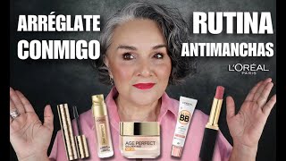 RUTINA ANTI MANCHAS (L'OREAL PARIS)#goldenage