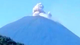 es posible erupción volcán Chaparrastique San Miguel riesgo daño lava muertes el salvador hoy alerta