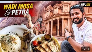 PETRA Wonder of the world.& traditional  Jordanian food.(mansaf)#yutubshort #viralvideo #shortsviral