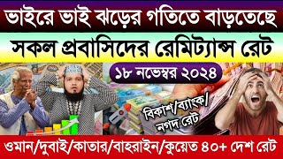 আজকের টাকার রেট আকাশ ছোঁয়া বাড়ল | ওমান দুবাই কাতার কুয়েত বাহরাইন সৌদির এক রিয়াল সমান কত টাকা