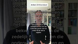 Art. 23 Nederlandse Grondwet: onderwijs. #shorts