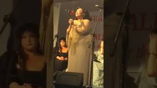 Cheryl Warfield sings Vissi d'arte at 2022 San Gennaro Festival, September 19, 2022.