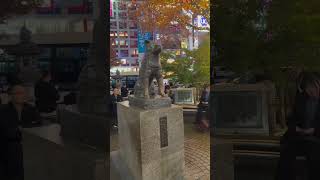 Hachiko, at Shibuya