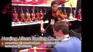 [Aileen Music at 2012 NAMM Show] Best Violin & Classical Guitar Supplier