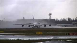 Thai Airways A380 Takeoff RWY 18 @Frankfurt Airport