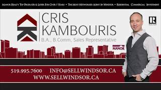 Fantastic home for sale @ 9505 Menard St. Windsor - Cris Kambouris of Manor Windsor Realty Ltd.